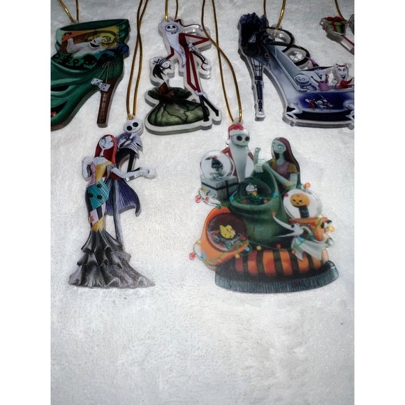 New The Nightmare Before Christmas 6pc Ornament Set - Picture 5 of 5